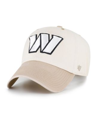 47 Brand Men's Natural/Tan Washington Commanders Neutral Terrain Clean Up Adjustable Hat