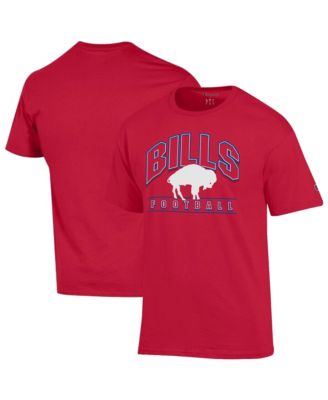 Men's Red Buffalo Bills Jersey T-Shirt