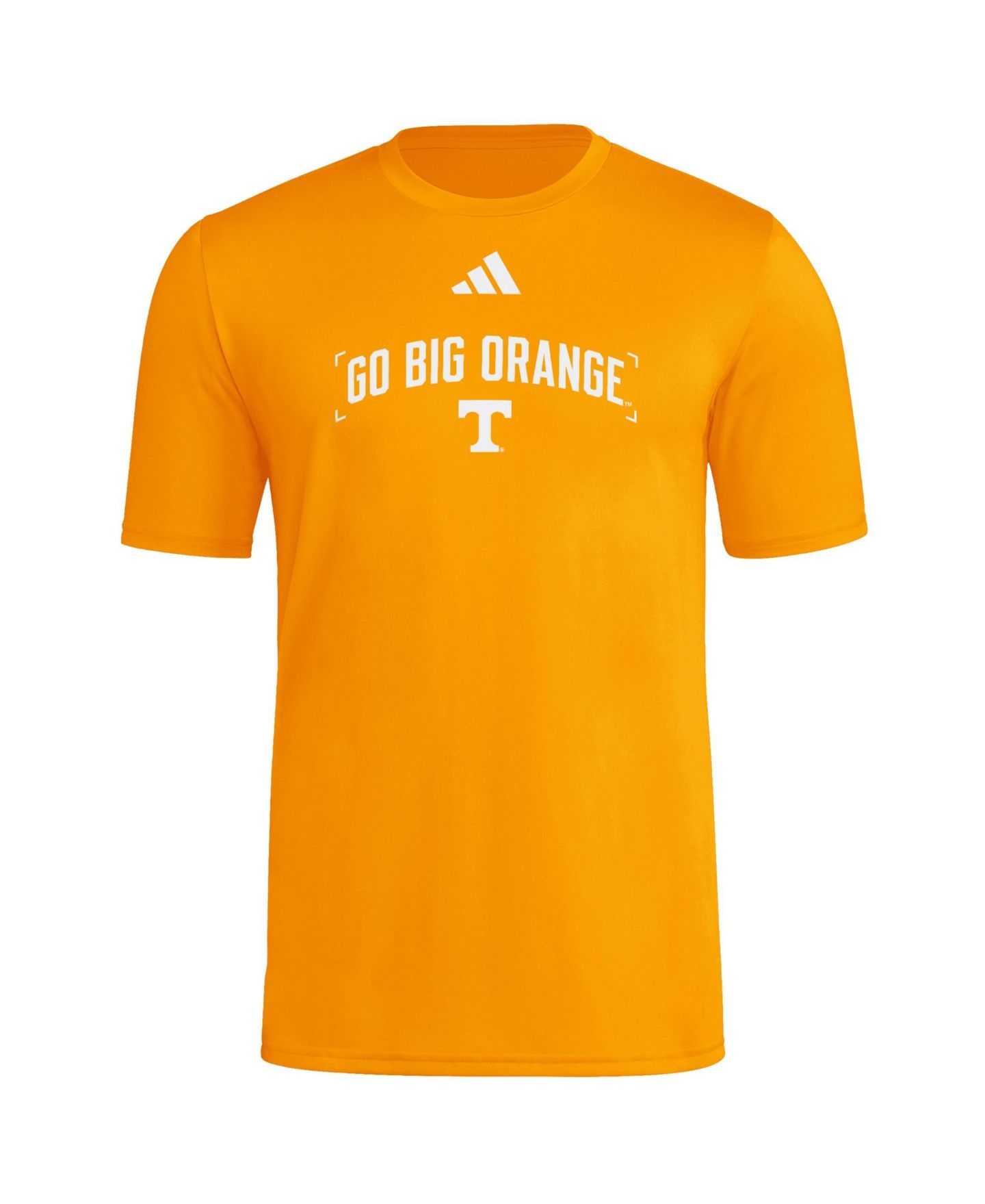 Мужская футболка adidas Tennessee Orange Tennessee Volunteers Slogan Poly — фото 3