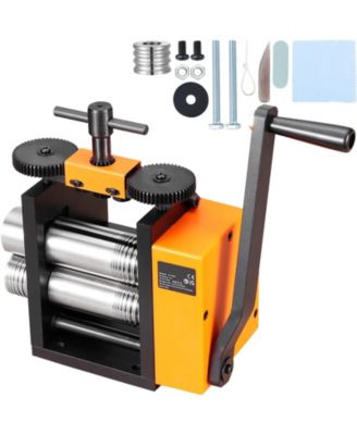 Jewelry Rolling Mill, 3-in-1 Sheet and Wire Roller, 0.1-7mm Adjustable Thickness
