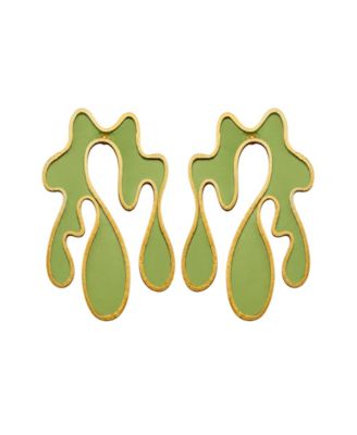 Melt Theory Sculptural Statement Earrings