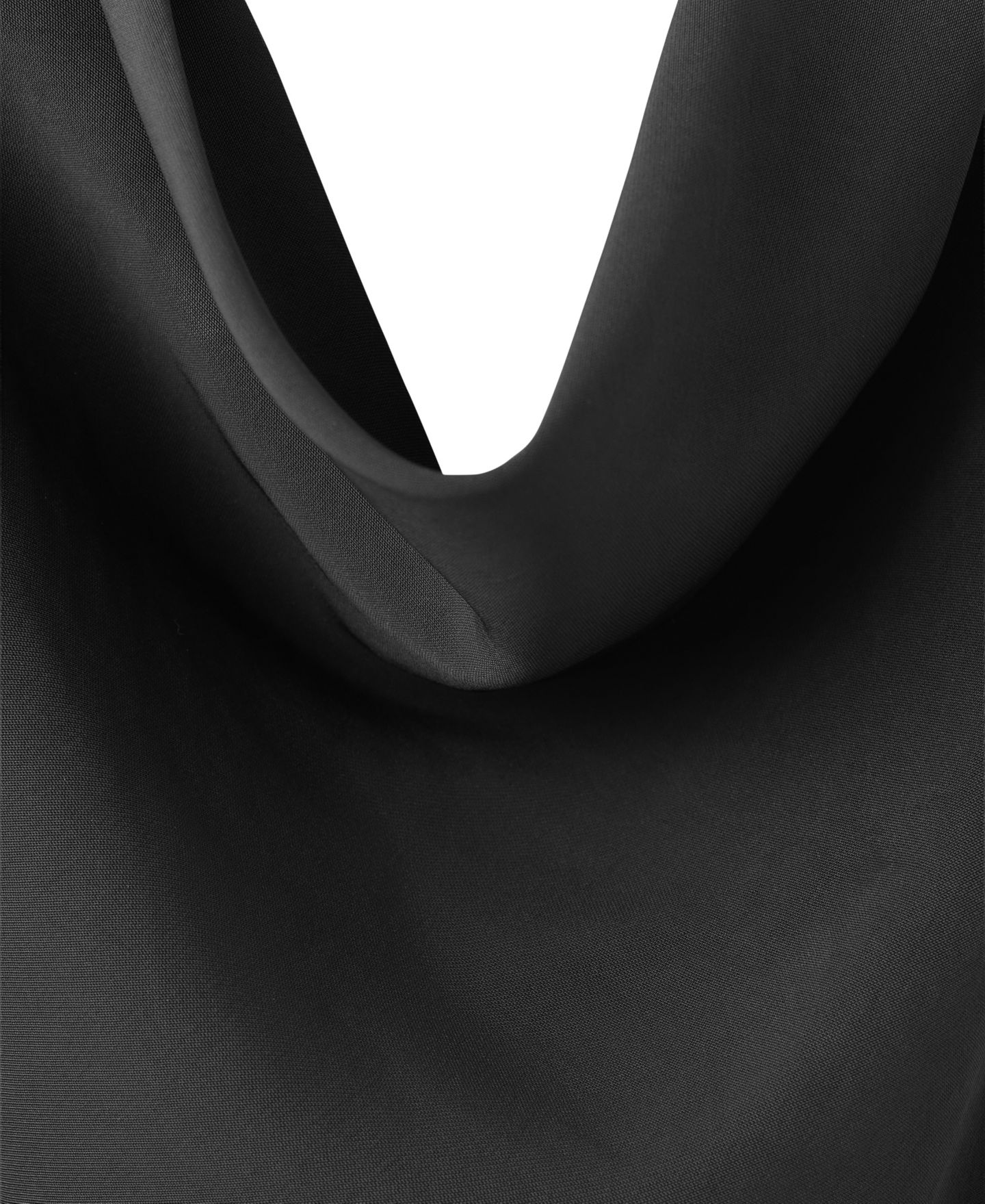 Женский топ Mango Draped Halter Fitted, цвет: Чёрный — фото 4