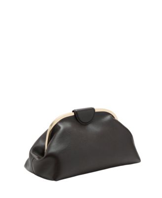 Women's Metallic Details Large Clutch