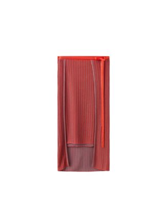 Women's Ribbed Midi Asymmetrical Skirt