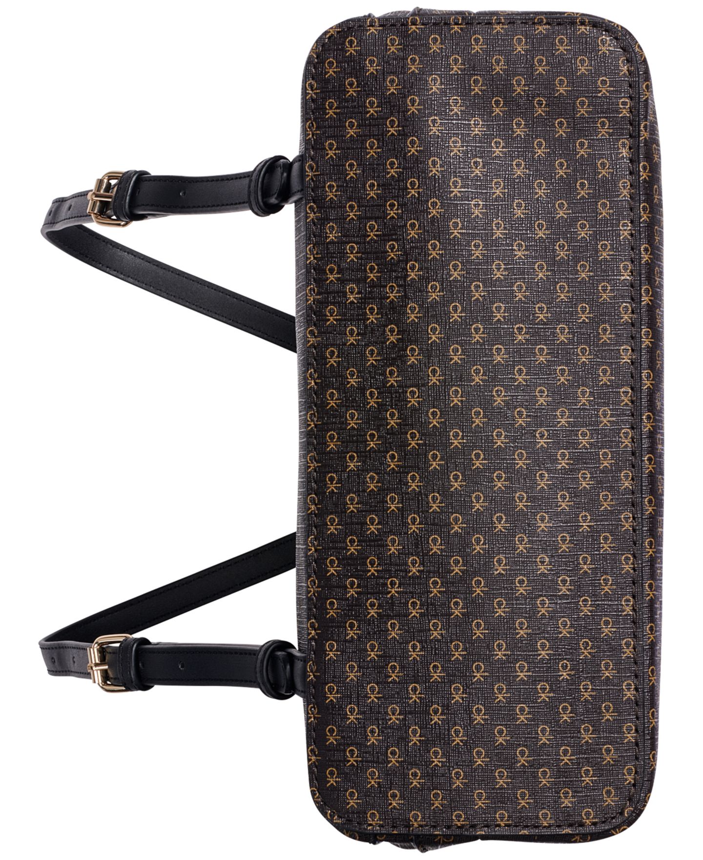 Рюкзак Calvin Klein Classic Sylvie Multi-Pocket Messenger, цвет: Чёрный / Серебряный — фото 5
