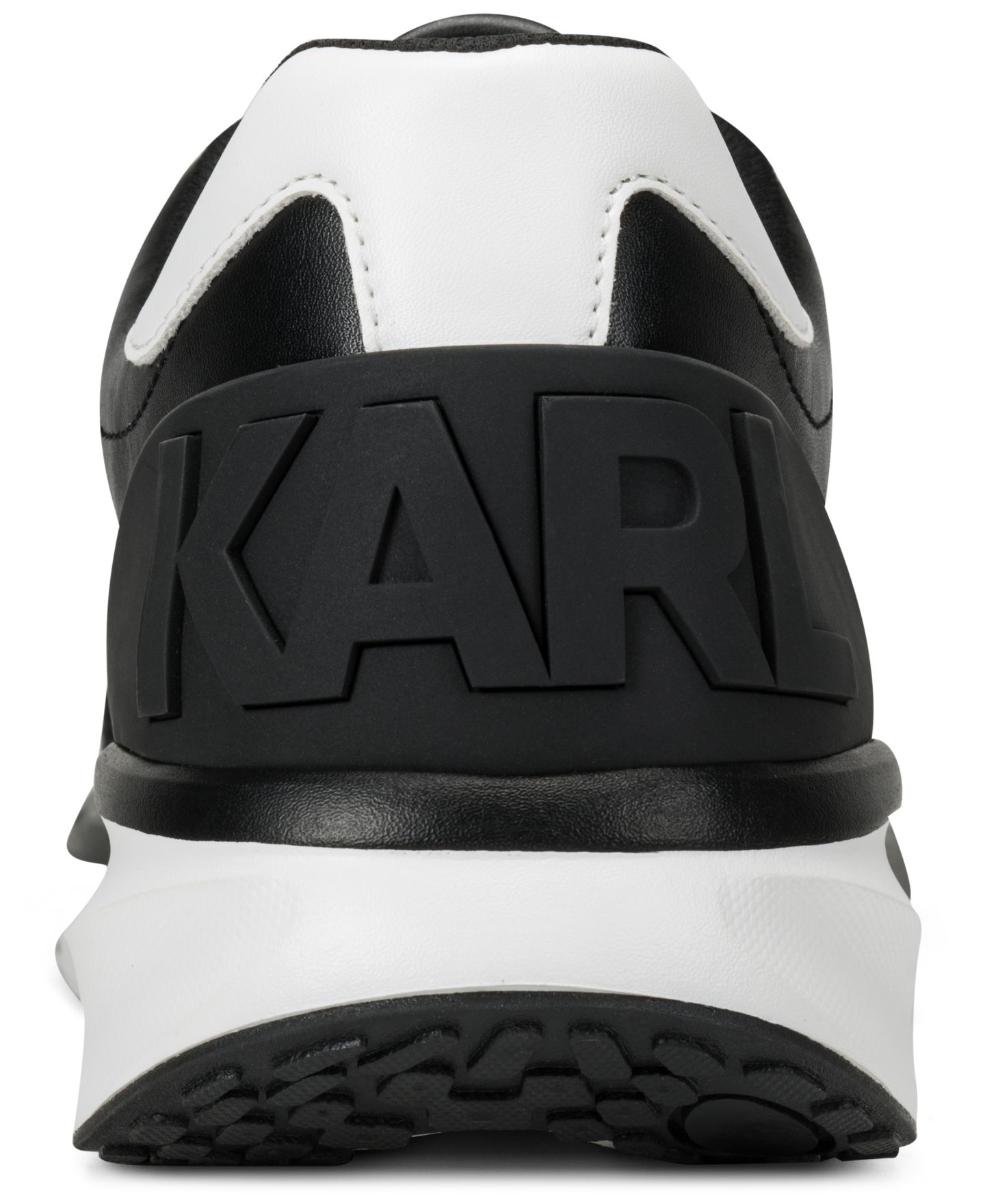 Мужские кроссовки KARL LAGERFELD PARIS Gerald Round-Toe, цвет: Чёрный — фото 3