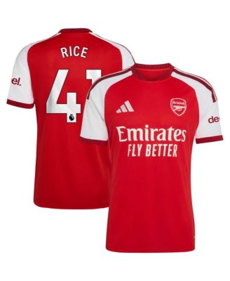 Men's Declan Rice Red Arsenal 2026/27 Home Replica Jersey