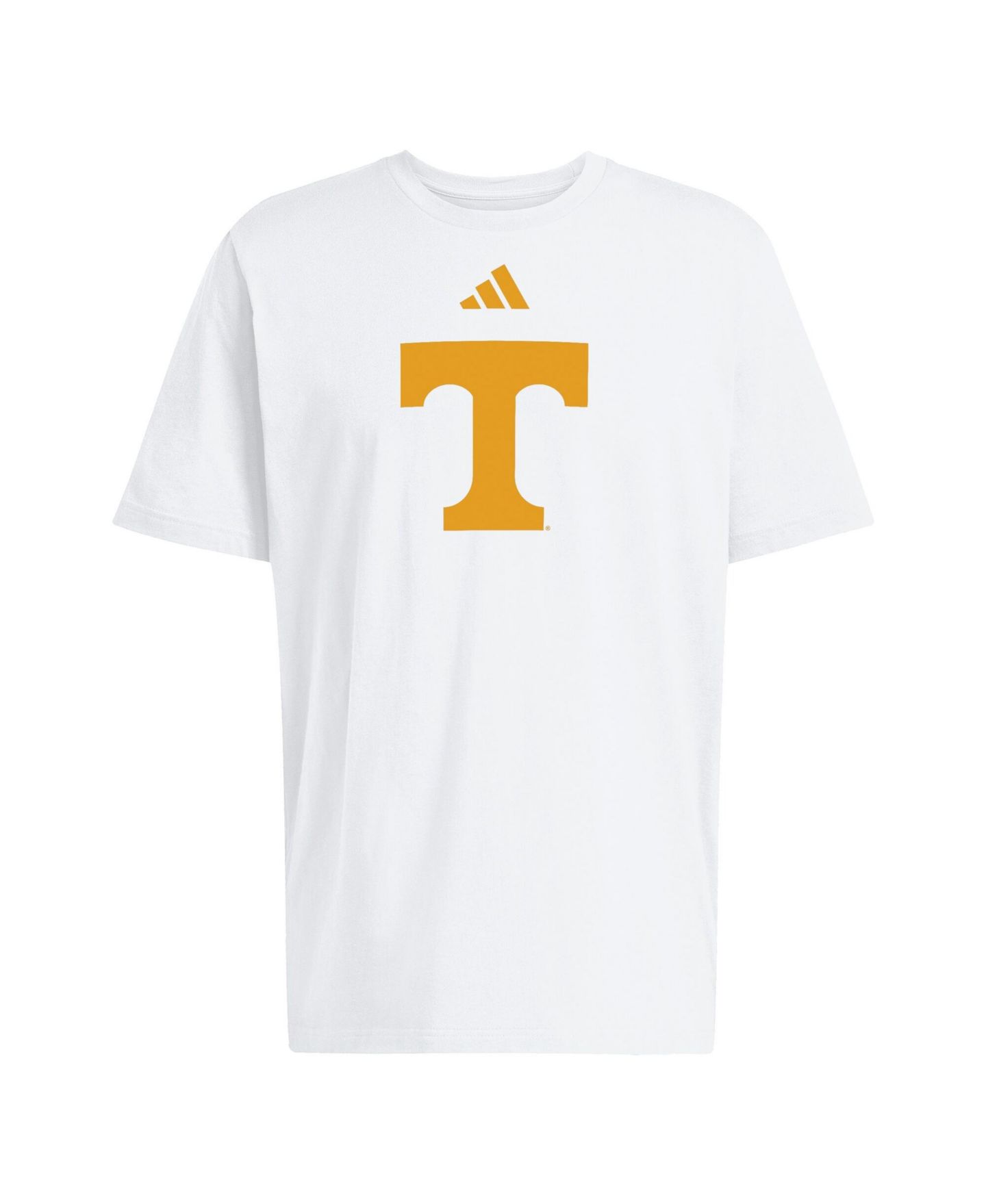 Мужская футболка adidas White Tennessee Volunteers Primary Logo — фото 2