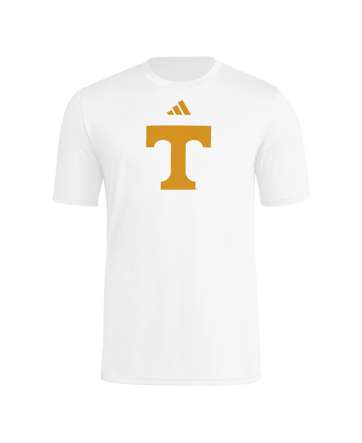 Adidas Men's White Tennessee Volunteers Primary Logo T-Shirt
