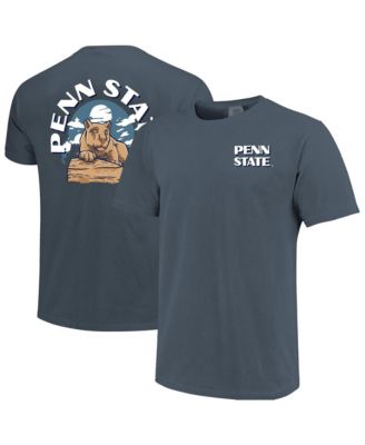 Men's Navy Penn State Nittany Lions Comfort Colors Team Statue T-Shirt