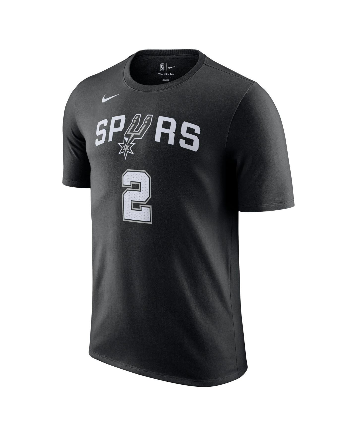 Футболка Nike Dylan Harper Black San Antonio Spurs Name & Number — фото 2