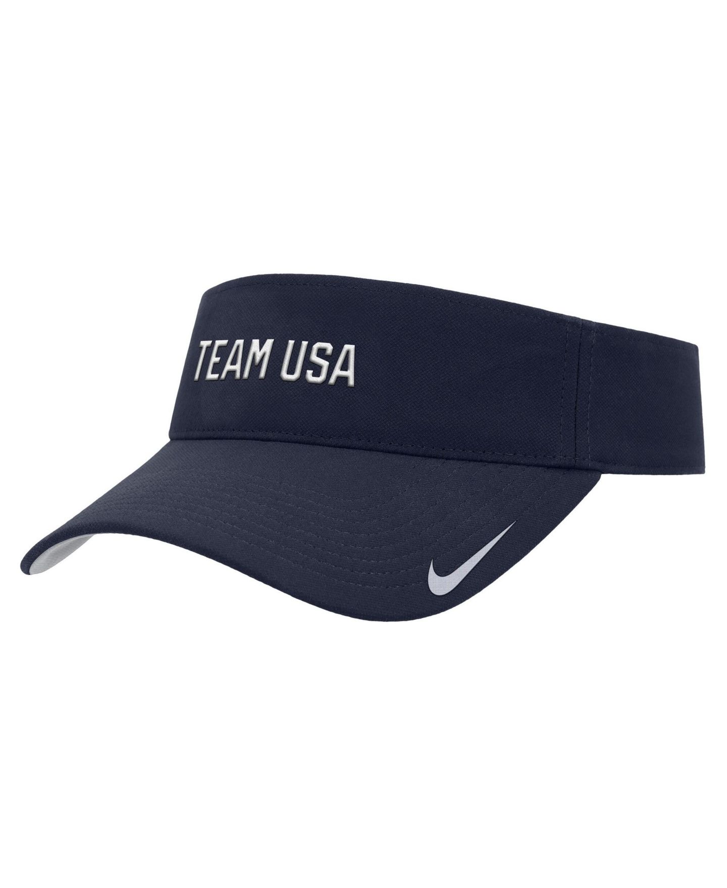 Мужские козырьки Nike Navy Team USA Ace Dri-FIT Adjustable — фото 1