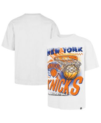 Men's White New York Knicks Jimbo Foundation T-Shirt