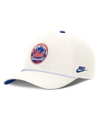 Men's Cream New York Mets Cooperstown Rise Adjustable Hat