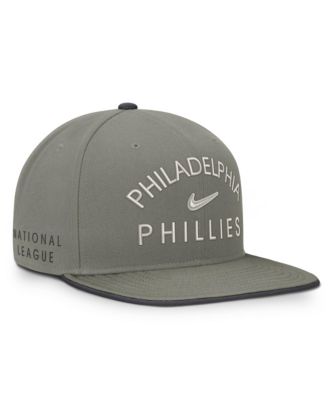 Men's Olive Philadelphia Phillies Pro Dri-FIT Snapback Hat