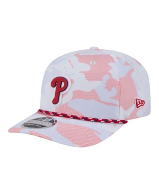 Men's White Philadelphia Phillies Camo Rope 9SEVENTY Adjustable Hat
