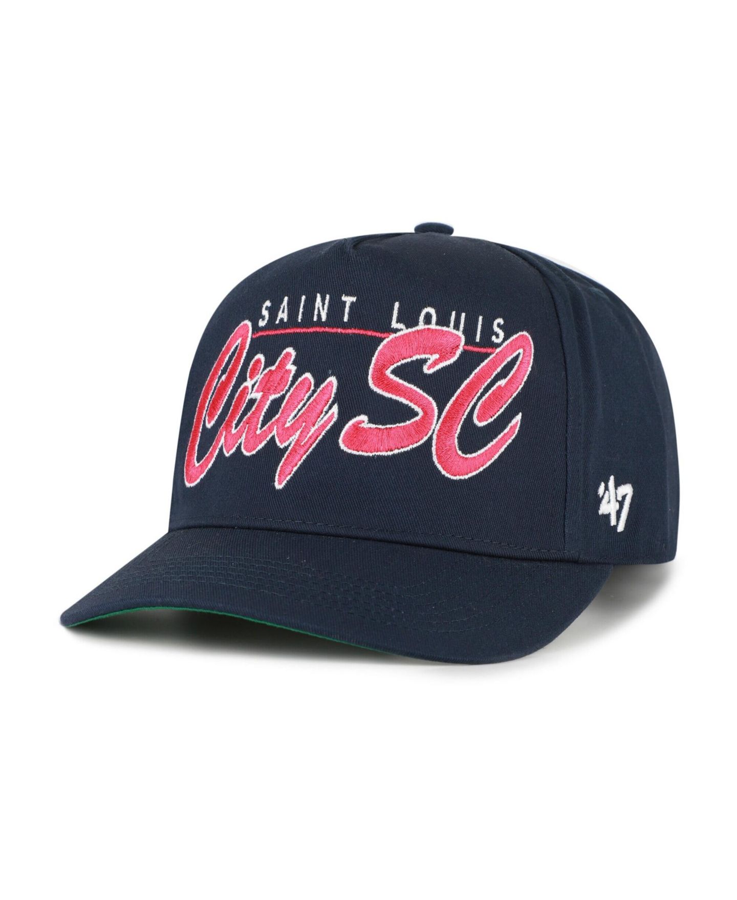 Мужская кепка '47 Brand Navy St. Louis City SC Brushmark Hitch Adjustable Hat — фото 2