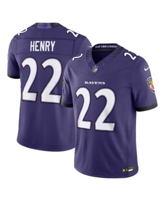 Men's Derrick Henry Purple Baltimore Ravens Team Vapor F.U.S.E. Stitched Limited Jersey