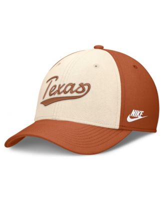 Men's Natural/Texas Orange Texas Longhorns Legacy Swooshflex Dri-FIT Hat