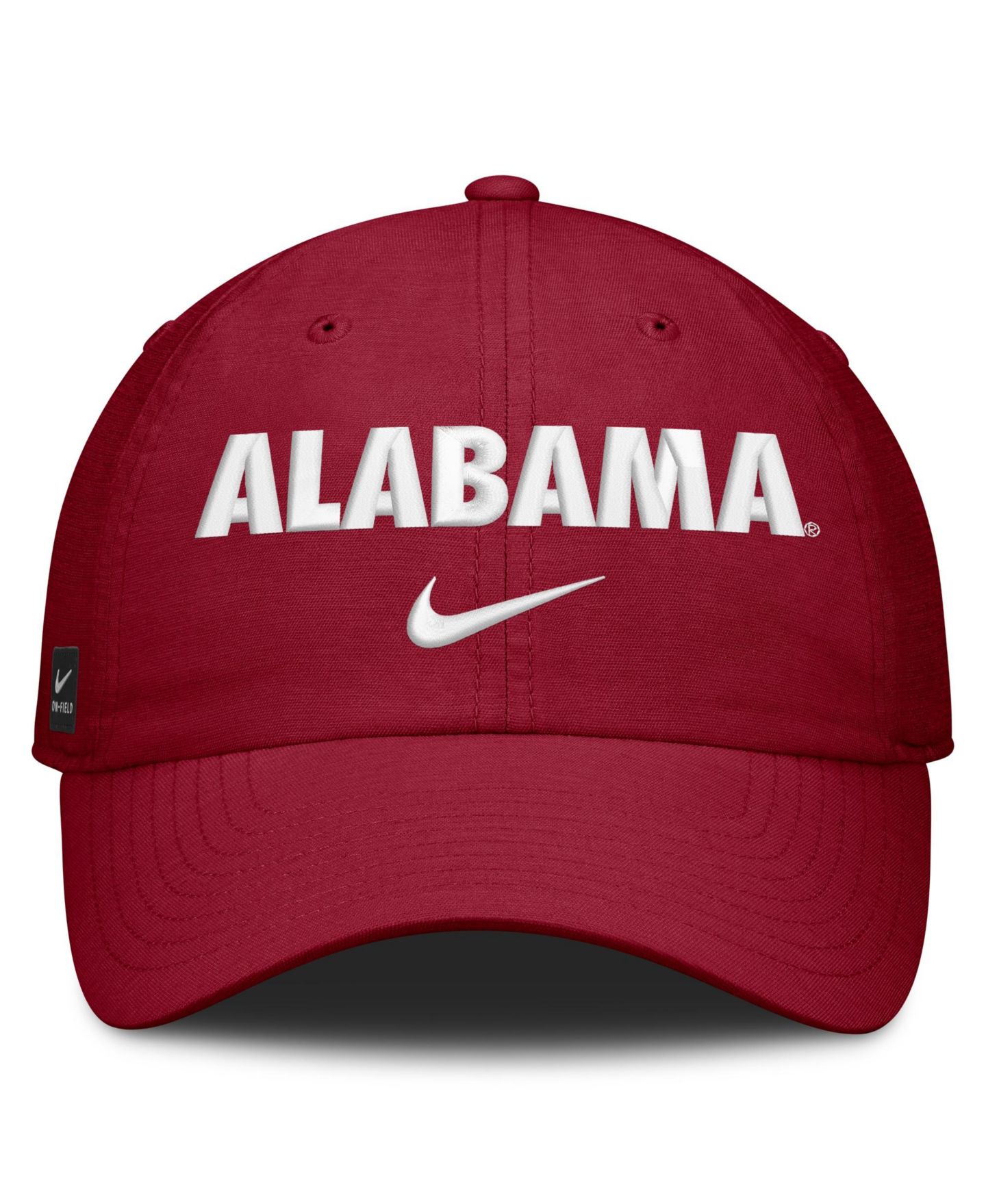 Кепка Nike Crimson Alabama Crimson Tide 2026 On-Field Gameday Club Adjustable Hat — фото 2