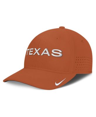 Men's Texas Orange Texas Longhorns Gameday Aerobill Swooshflex Dri-FIT Hat