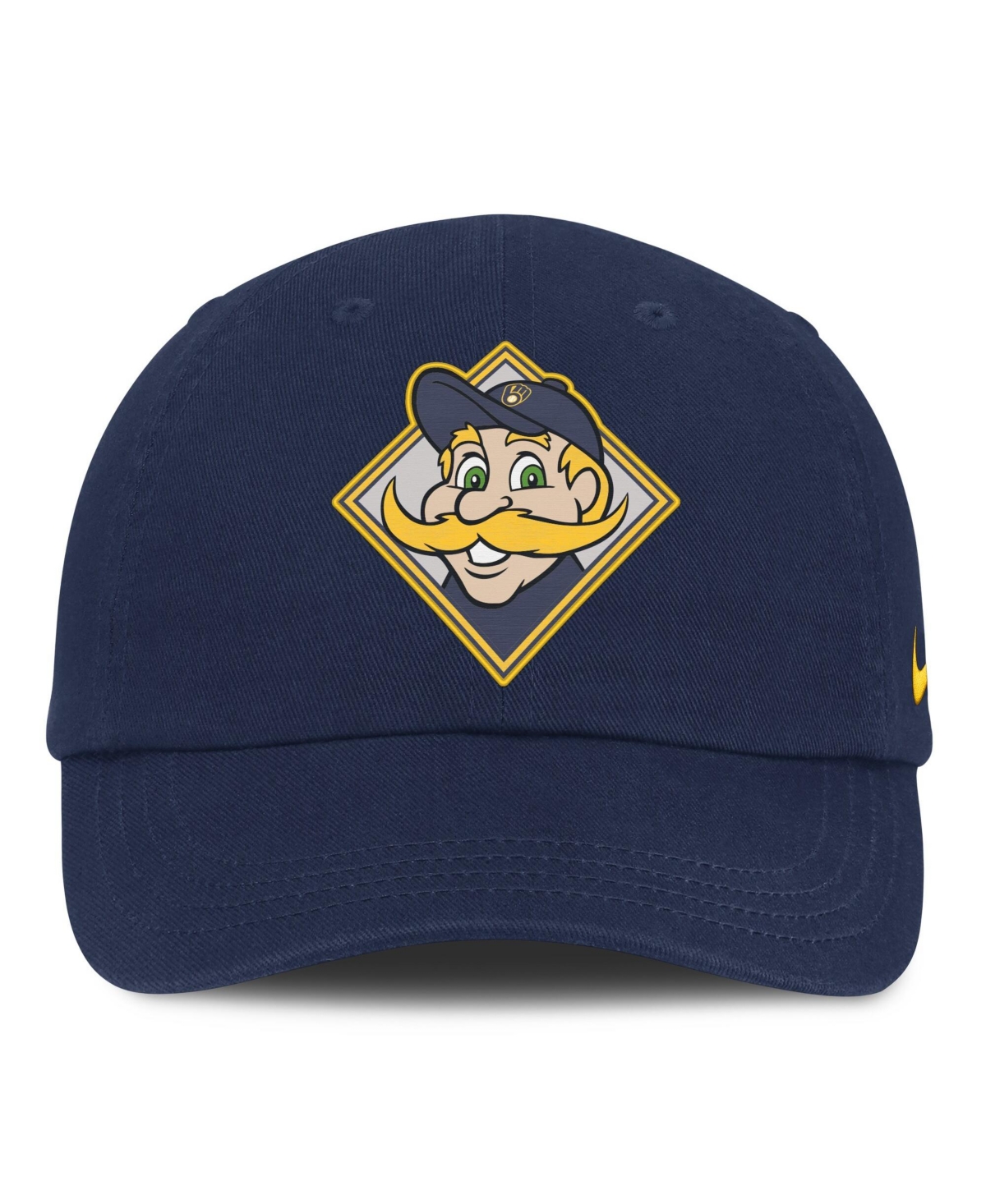 Nike Baby Boys and Girls Navy Milwaukee Brewers Mascot Club Flex Hat