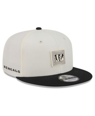 Men's Cream/Black Cincinnati Bengals 2026 NFL Training Camp 9FIFTY Snapback Hat
