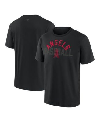 Men's Los Angeles Angels Black Out Heavyweight T-Shirt