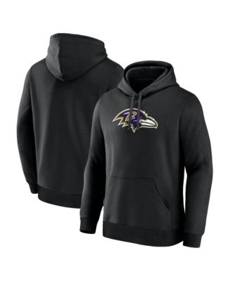 Men's Black Baltimore Ravens Primary Logo Hoodie