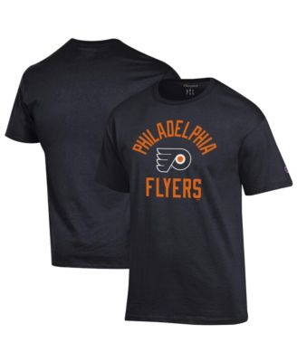 Men's Black Philadelphia Flyers Primary Logo Jersey T-Shirt
