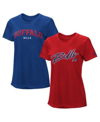 Women's 2-Piece Royal/Red Buffalo Bills Combo Pack T-Shirt