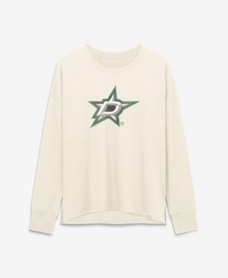 Women's Dallas Stars Distressed Logo Long-Sleeve T-Shirt