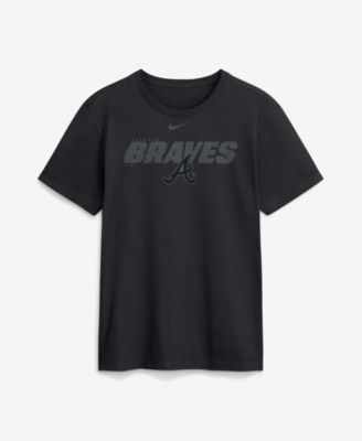 Men's Black Atlanta Braves Tonal Club T-Shirt