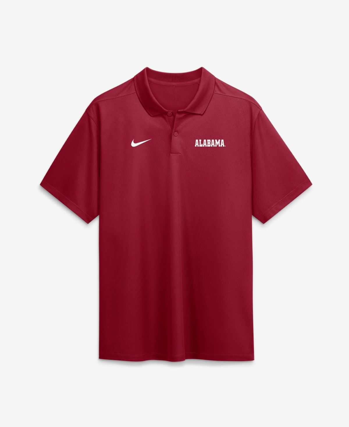 Nike Men's Crimson Alabama Crimson Tide Dri-fit Victory Polo Shirt - Crimson