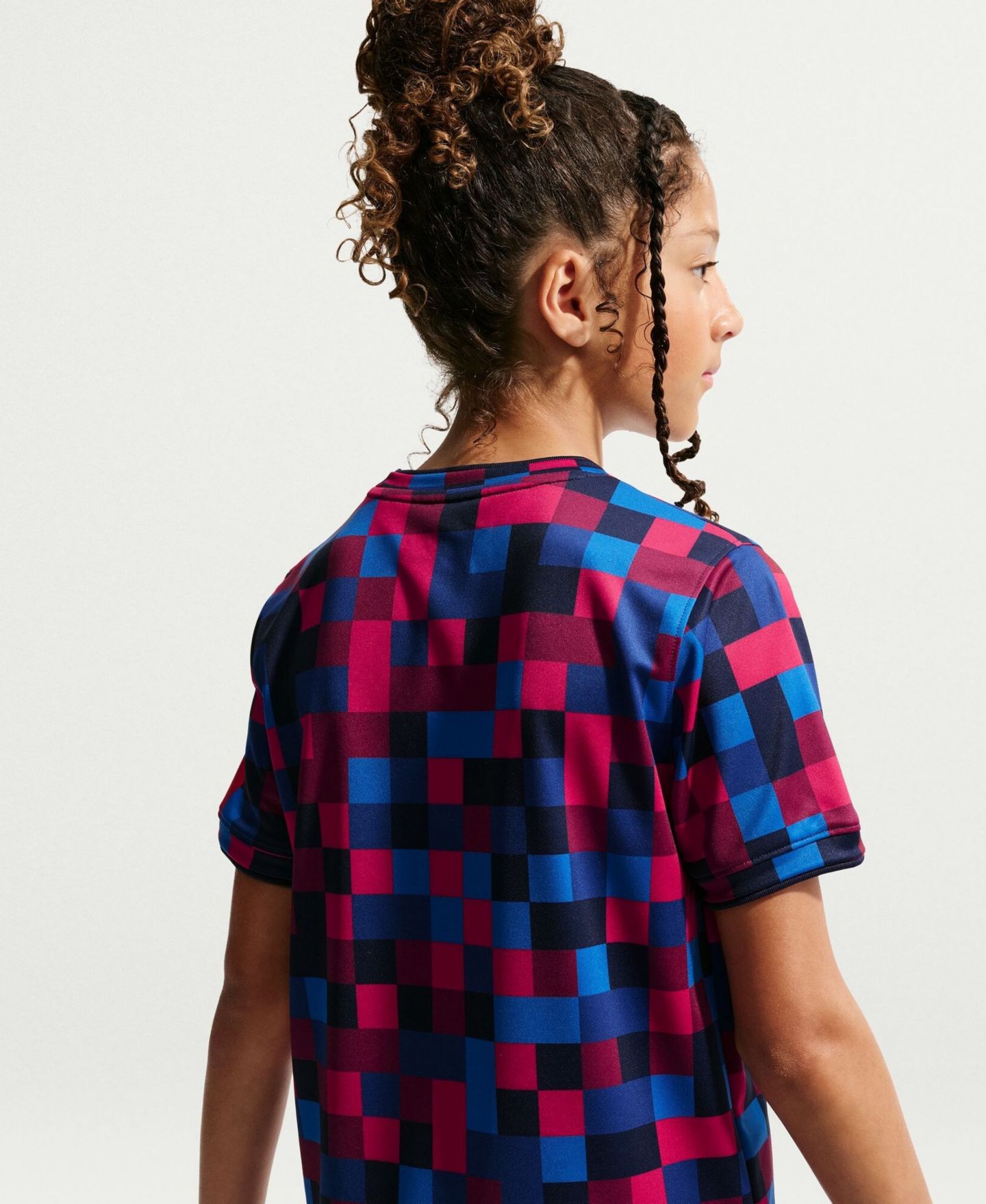 Детская предматчевая джерси Nike Barcelona 2026/27 Home, Garnet — фото 4