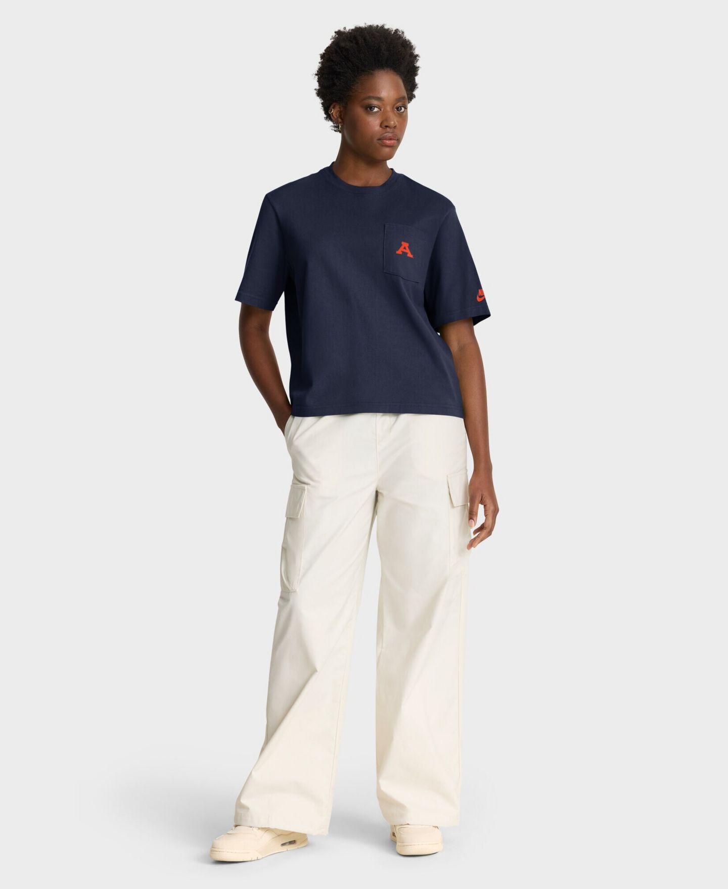 Женская футболка Nike Auburn Tigers Legacy Boxy Short-Sleeve — фото 5