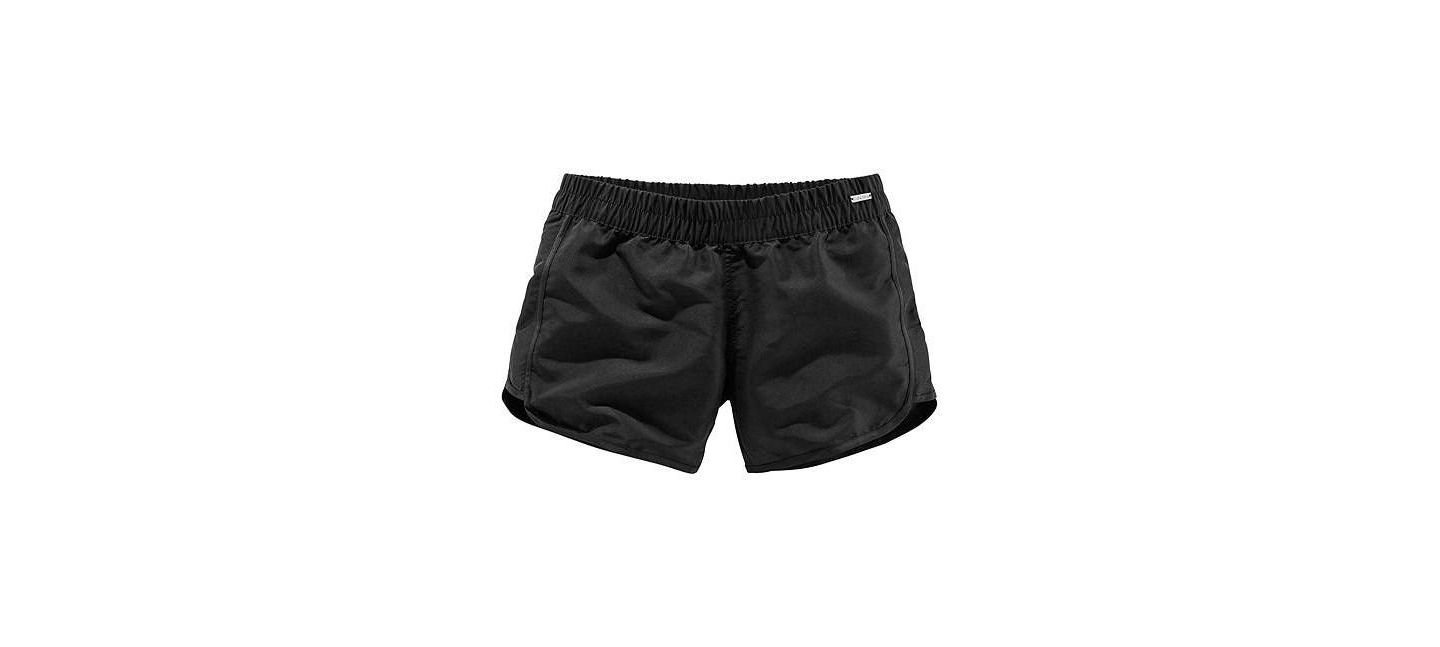 Женские пляжные шорты Lascana Sporty Everyday Comfort, цвет: Чёрный — фото 3