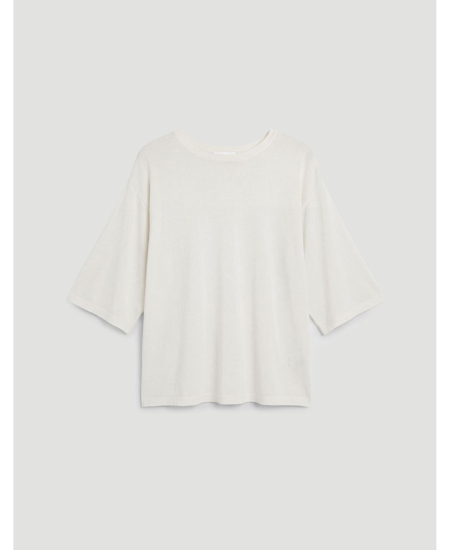 Женская футболка Hush 3/4-Sleeve Crew Neck, цвет: Экрю белый — фото 5