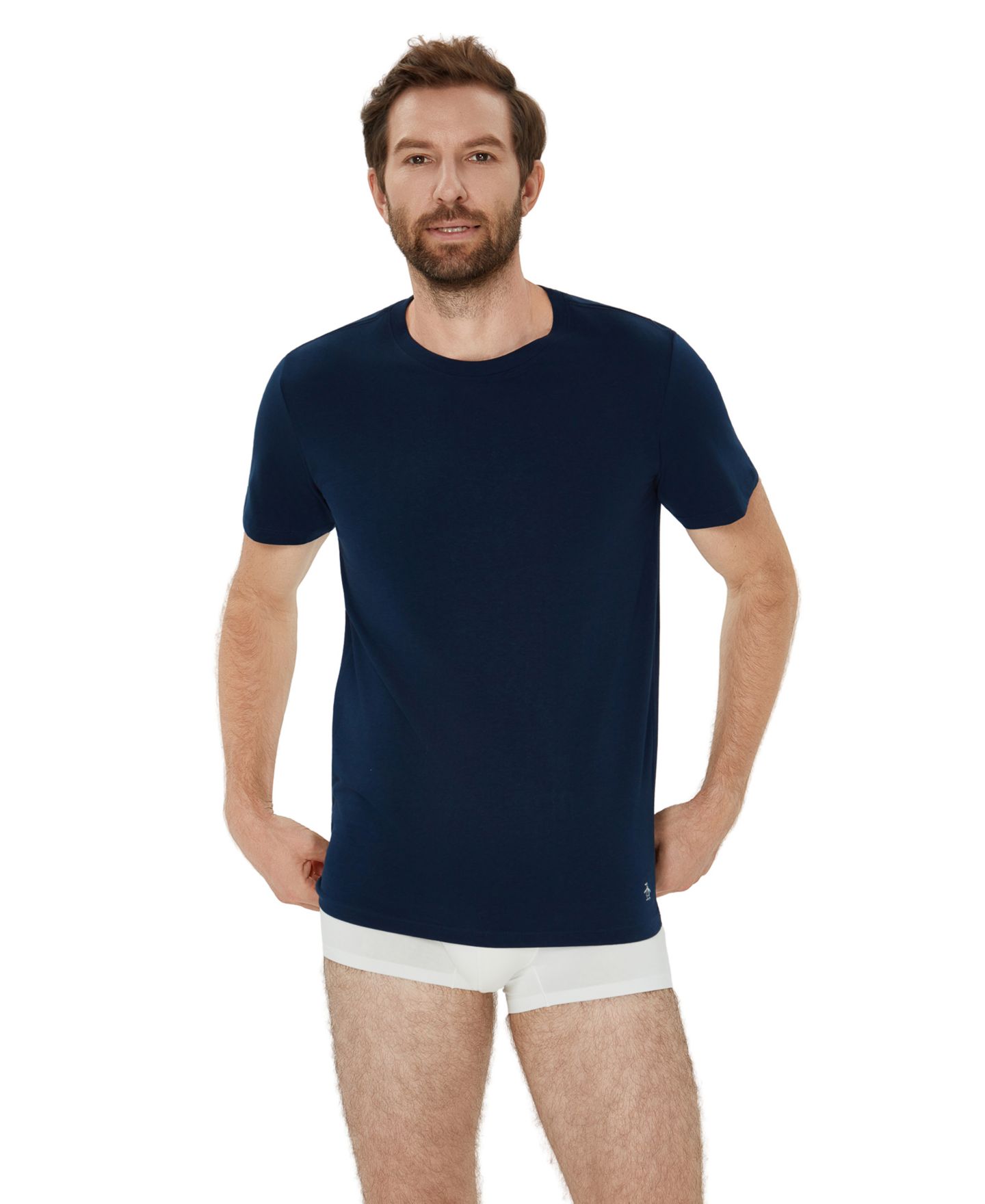 Мужские футболки Original Penguin Cotton Crewneck T-Shirt, 4-Pack, цвет: Разноцветный — фото 4