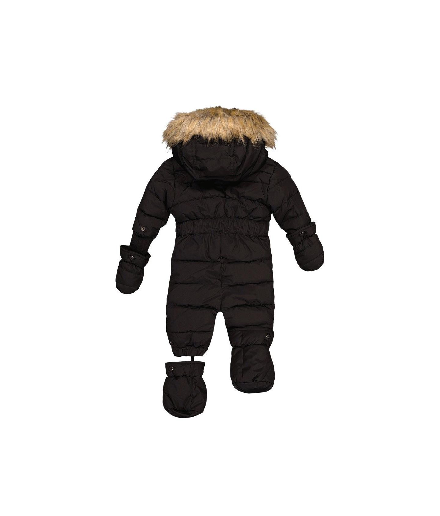 Комбинезон Deux par Deux ( 6M to 24M) Unisex Original One Piece Puffy Snowsuit with Removable Mittens and Boots для мальчиков-малышей, цвет: Чёрный — фото 5