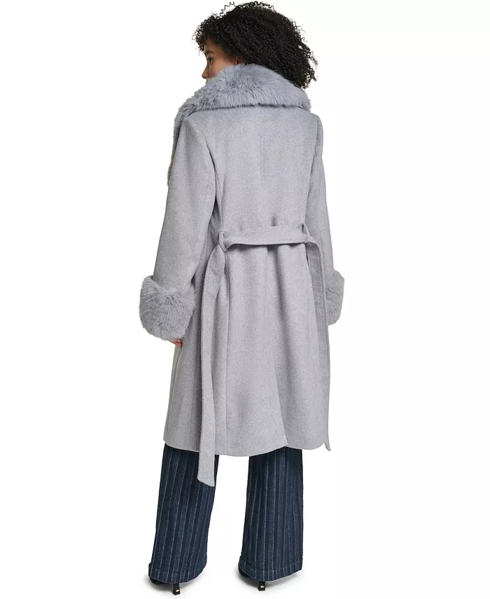 Women's Single-Breasted Long Wool-Blend Coat, Created for Macy's - thumbnail 10