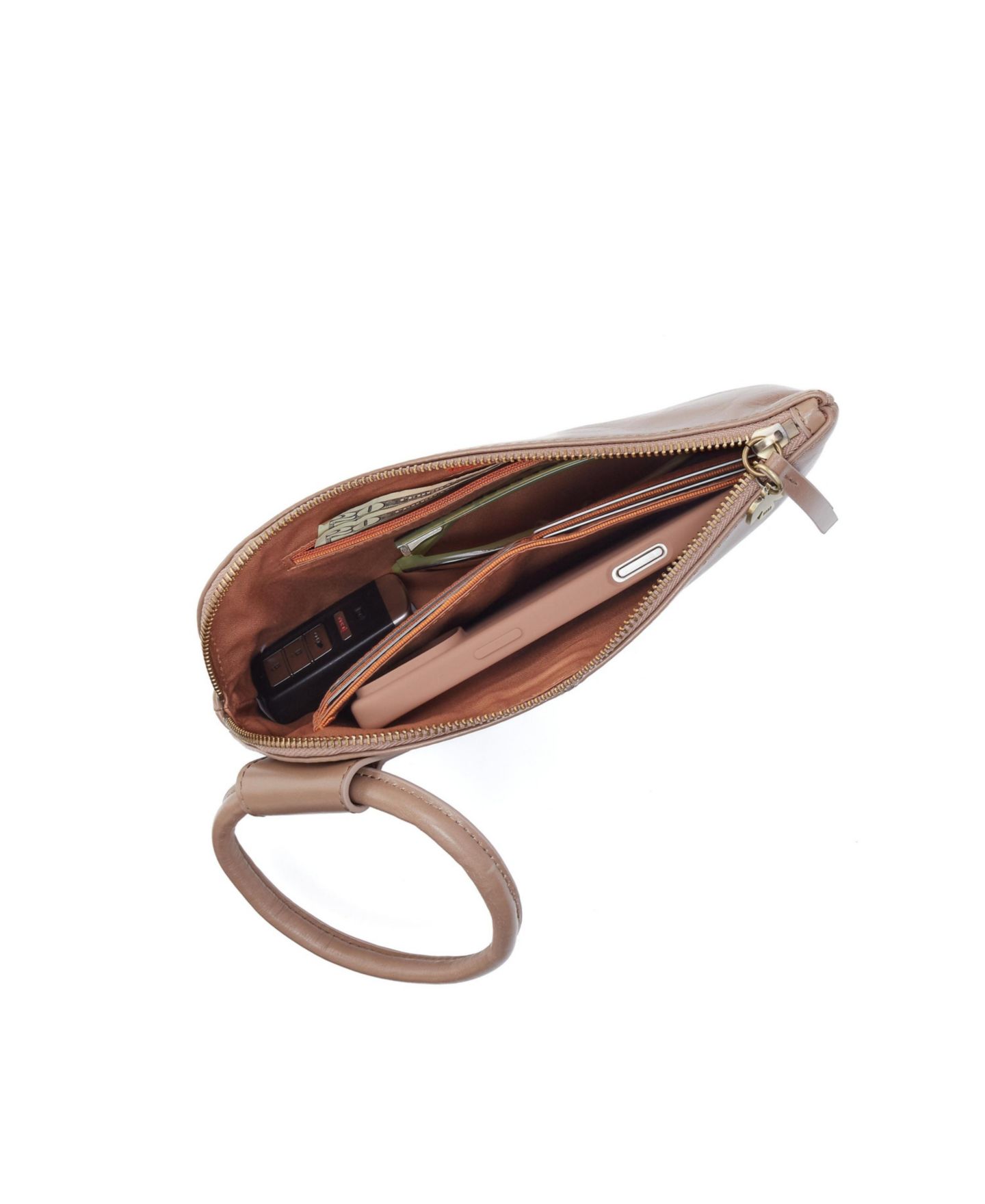 Женский кошелёк HOBO Sable Wristlet, цвет: Woodsmoke — фото 2