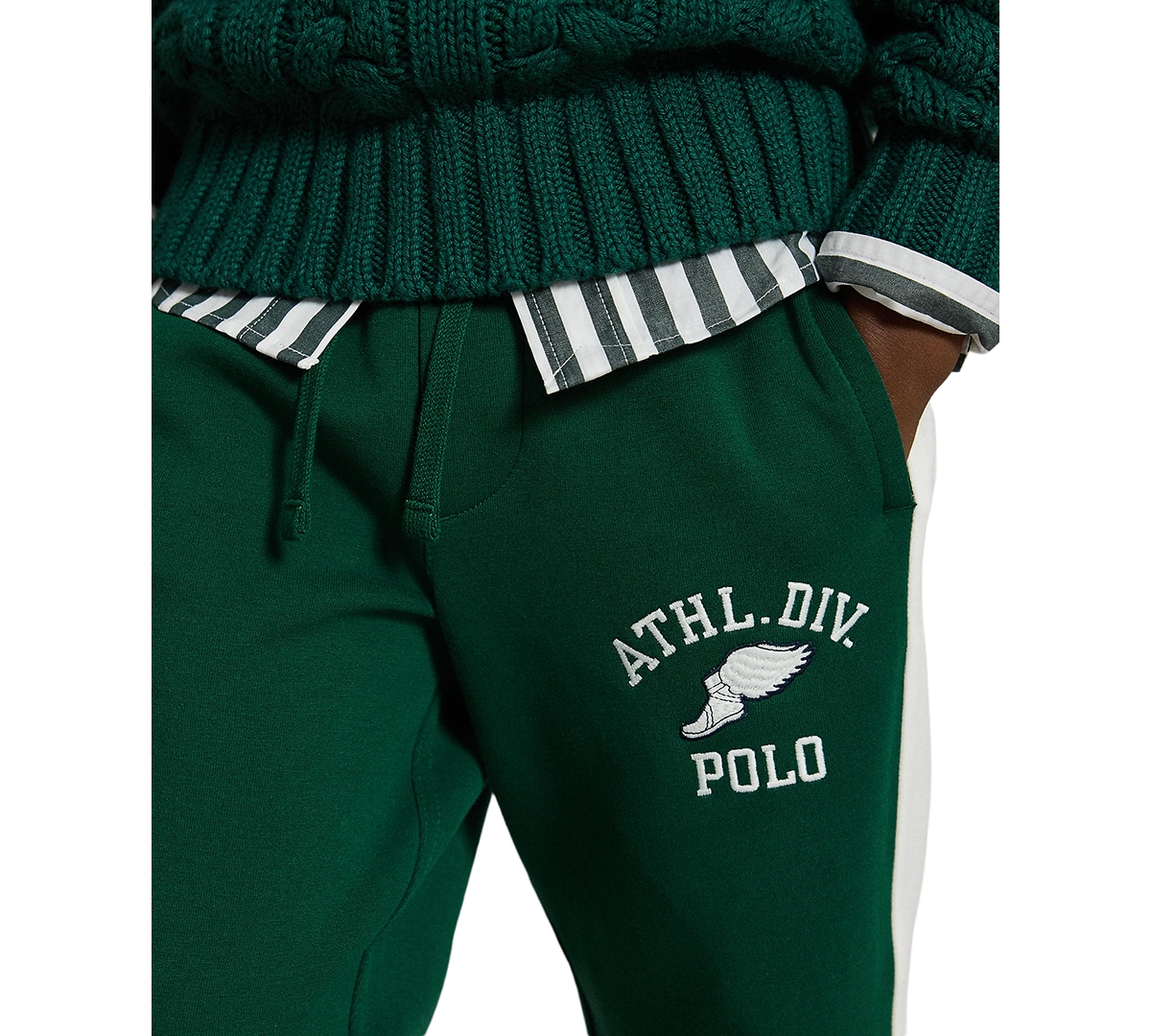 Polo Ralph Lauren Boys' 2T-7 Logo Double-Knit Track Pants