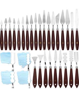 Stainless Steel Spatula Tools For Oil Paint Mixing Texturing