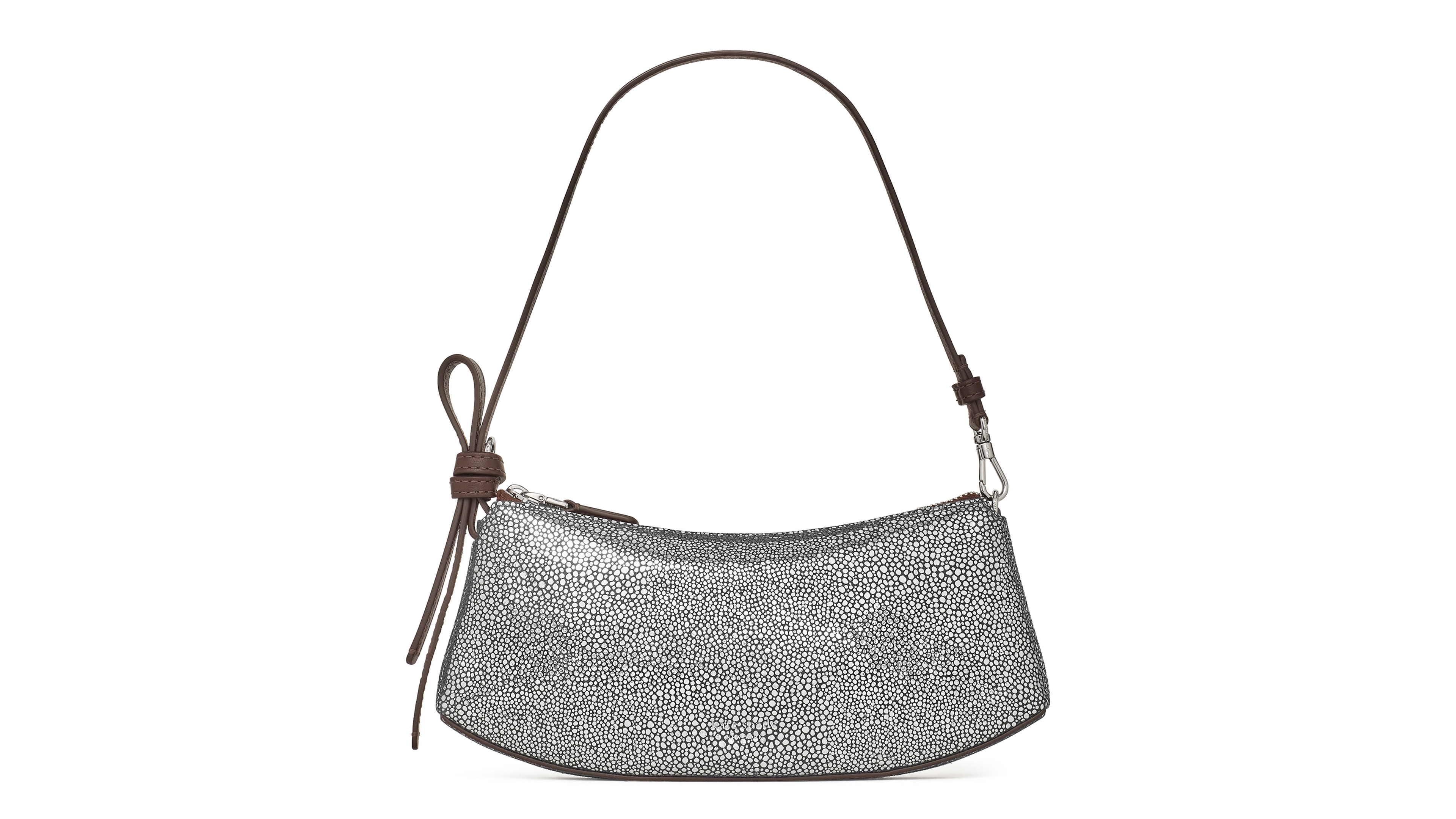 kate spade new york Loop Metallic Dot Printed Small Pochette Handbag