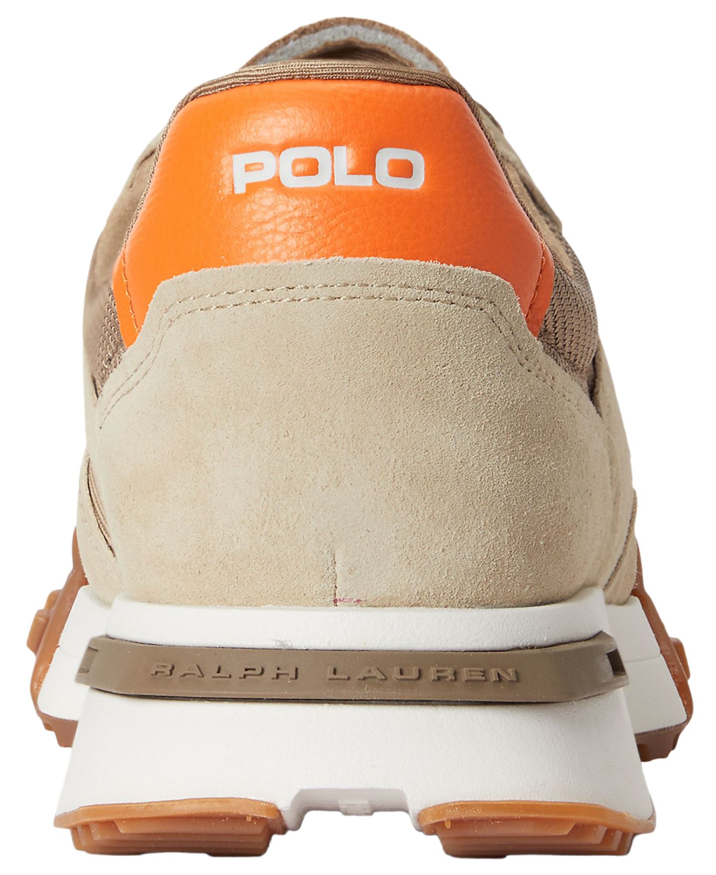 Мужские кроссовки Polo Ralph Lauren Eldridge Outdoor Trail, цвет: Бежевый / Оранжевый — фото 3