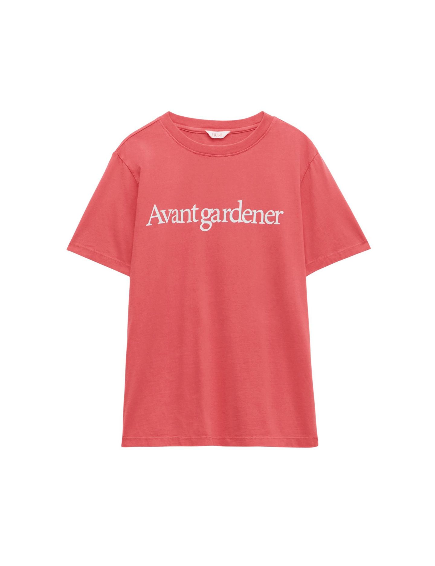 Женская футболка Hush Avant Gardener Graphic Crewneck, цвет: Арбузный — фото 5