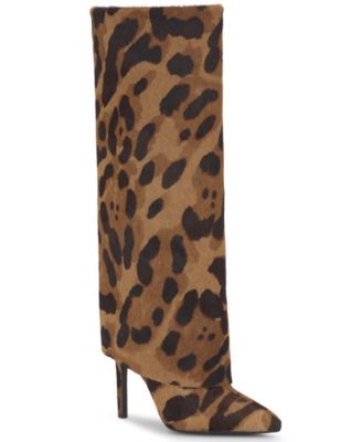 Skylar Fold Over Cuffed Knee-High Boots