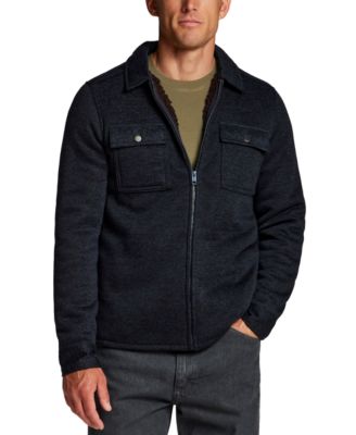 Men's Sherpa Fleece Shirt Jacket