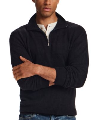 Men's Soft Touch All Over Texture Quarter-Zip Sweater